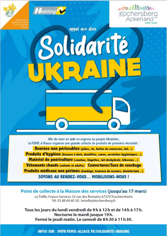 Ukraine collecte mars 2022